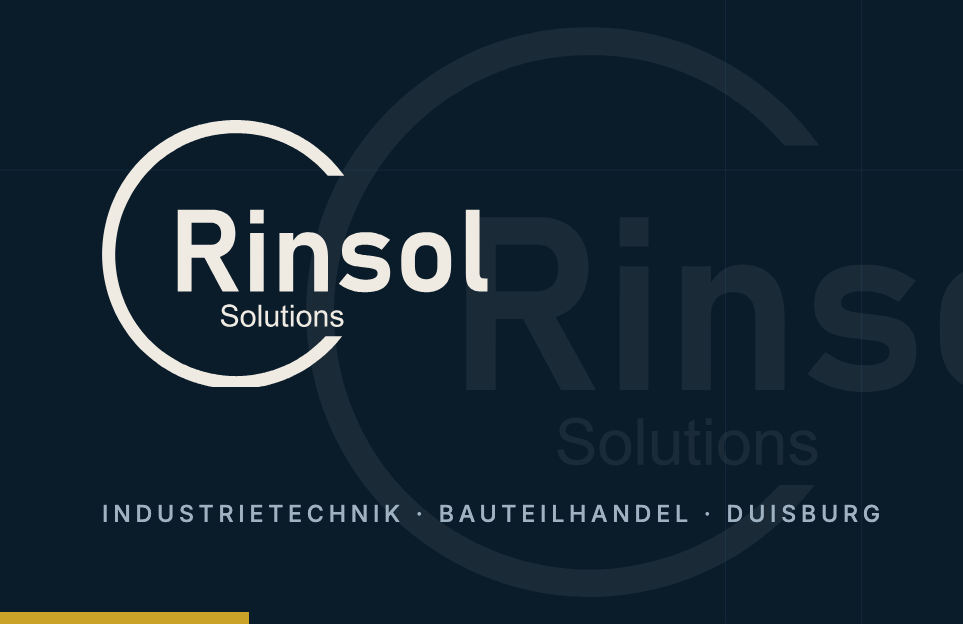 Visitenkarte Rinsol Solutions GmbH, Vorderseite